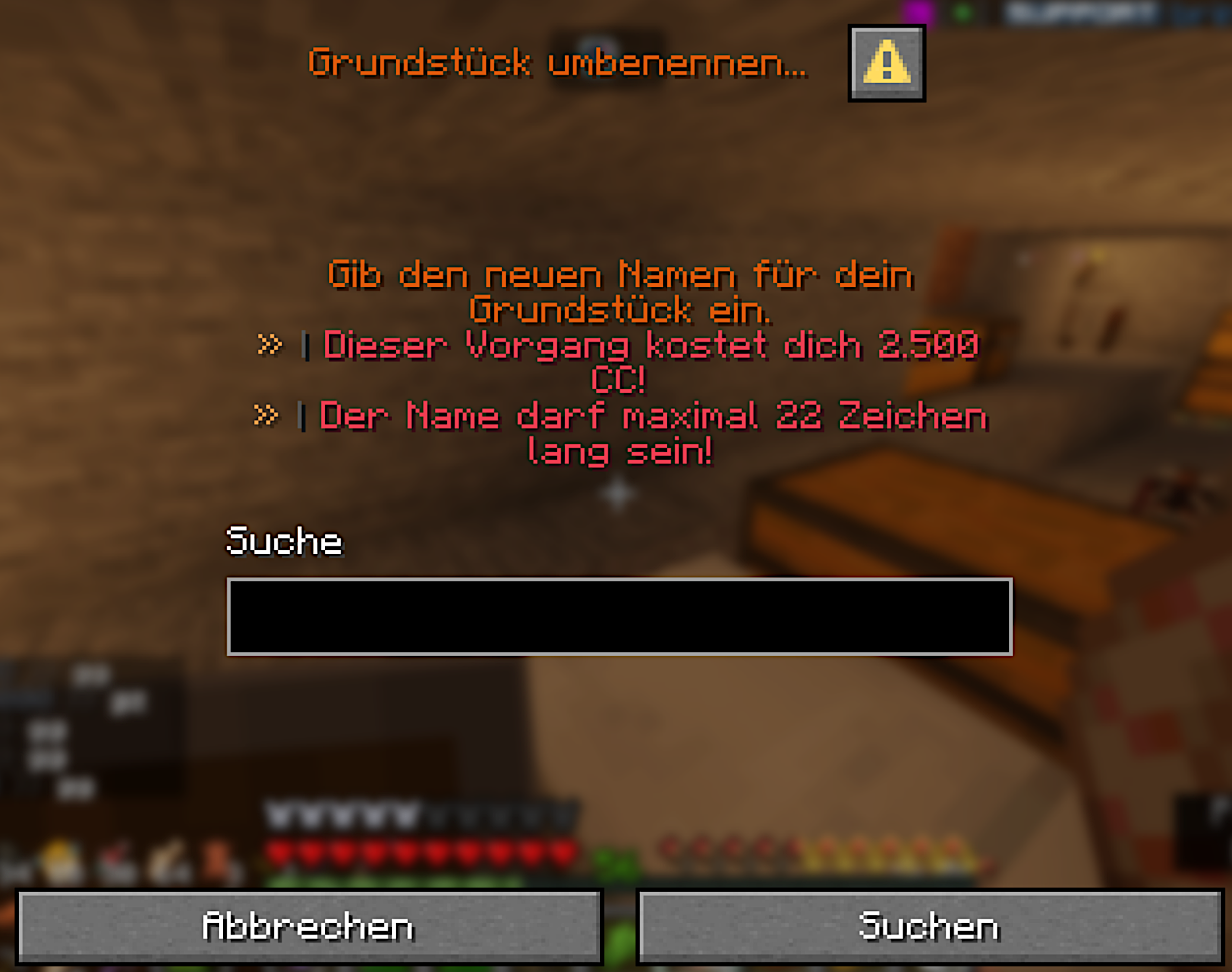 select name to rename